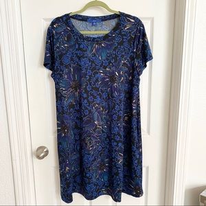 Blue floral Apt 9 dress